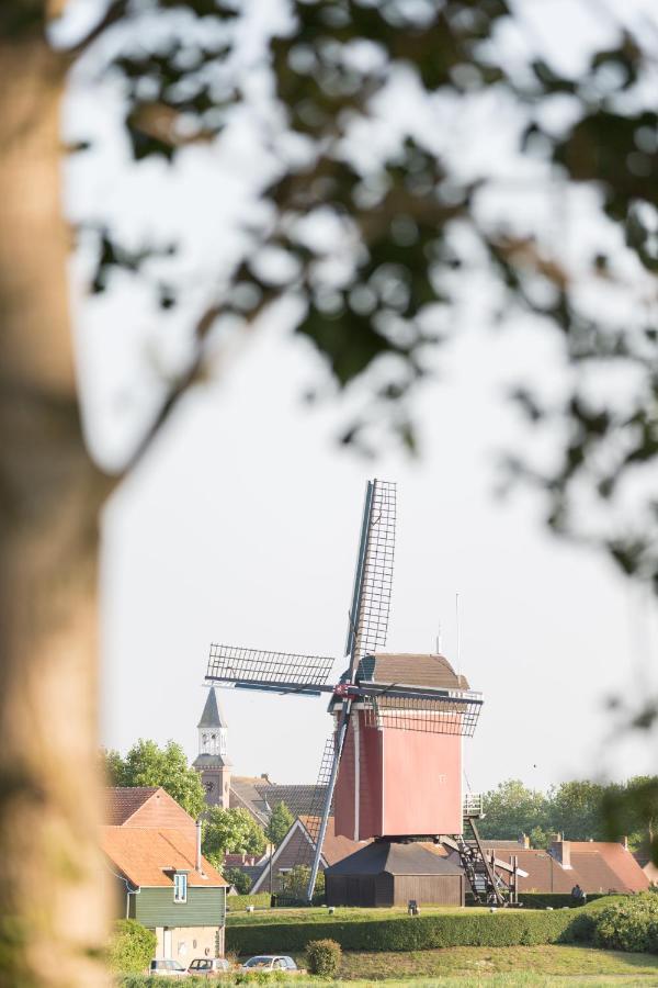 6 persoons vakantiehuis met sauna, dichtbij zee Sint-Annaland Buitenkant foto
